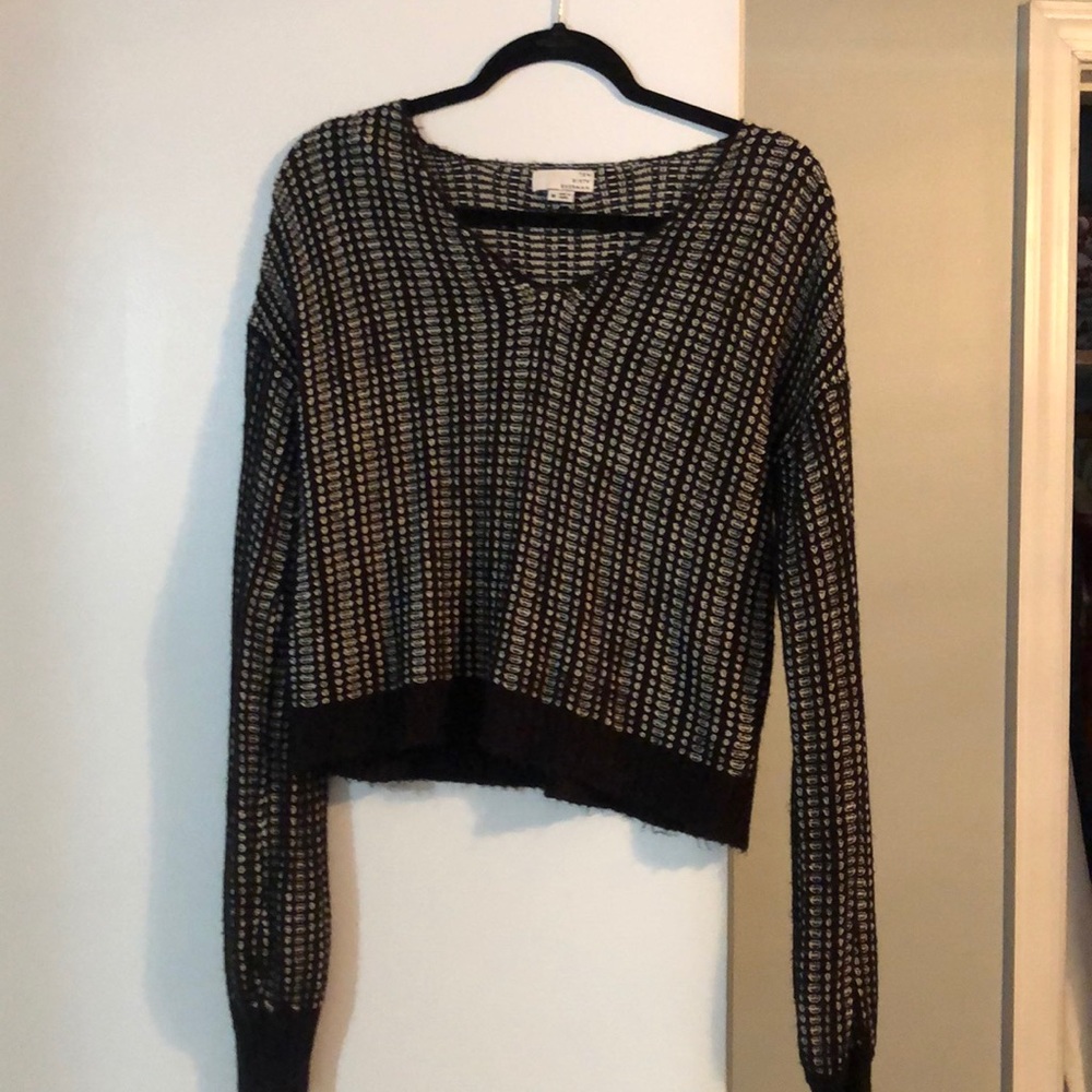 Ten sixty Sherman black and white sweater.